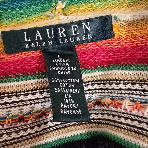 LaurenRalph Lauren Cardigan Waterfall Multicolor - Picture 4 of 5